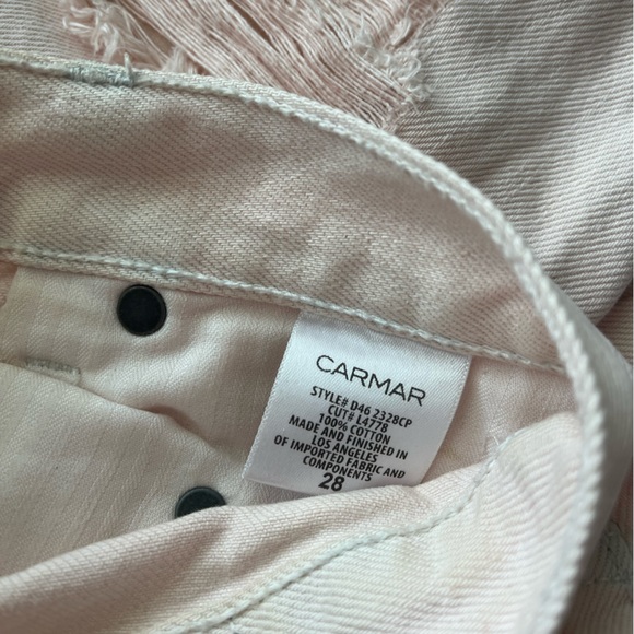 LF Carmar Ripped Cargo Pant - Size 28, Light Pink - Picture 2 of 5